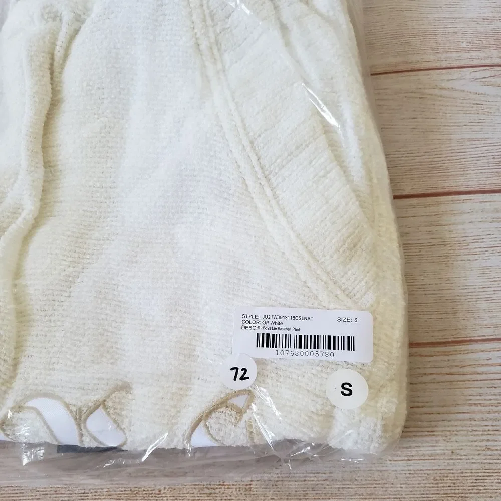 Boys Lie Baseball Cropped Sweatpants Casual Leisure Lightweight Pants - Picture 7 of 8